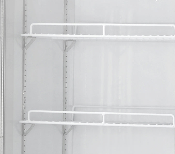 Upright Glass Door Showcase LC Ventilated Cooling Refrigerator Series - 1/2 Doors