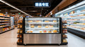 Cake Upright Showcase DG Series - Three Shelves (Straight)