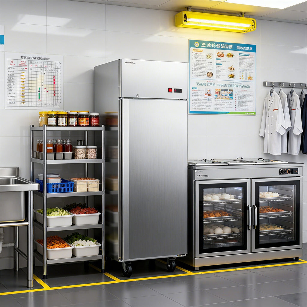 Kitchen Refrigerator GNR/GNF European Ventilated Cooling Series - 1/2/3 Doors