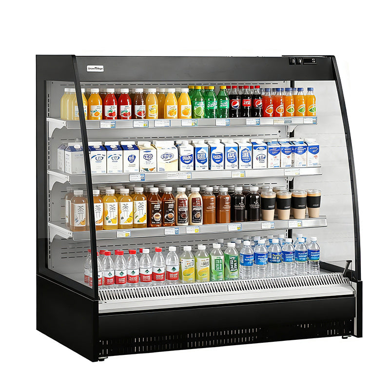 Supermarket Freezer XC-ZB Semi-Height Cabinet Air Curtain Chiller Series- Plug-In Type