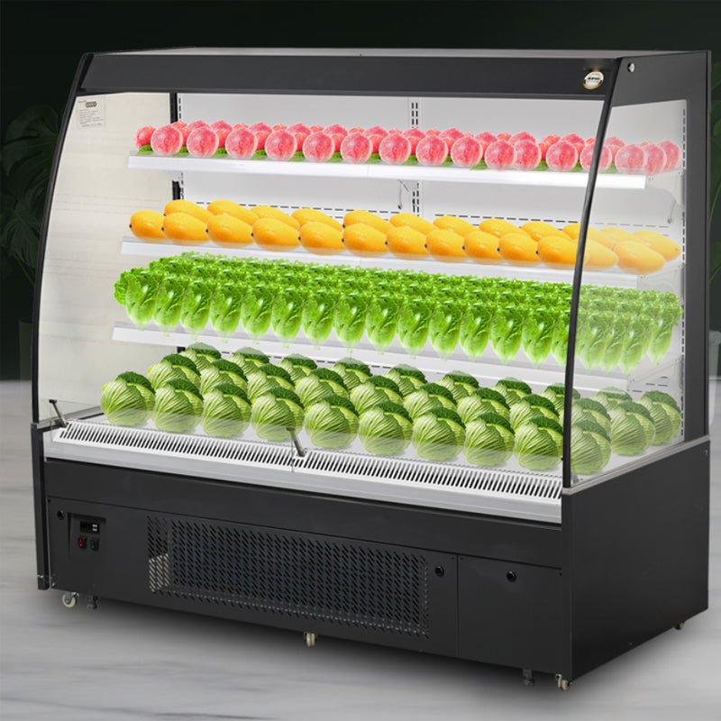 Supermarket Freezer XC-ZB Semi-Height Cabinet Air Curtain Chiller Series- Plug-In Type
