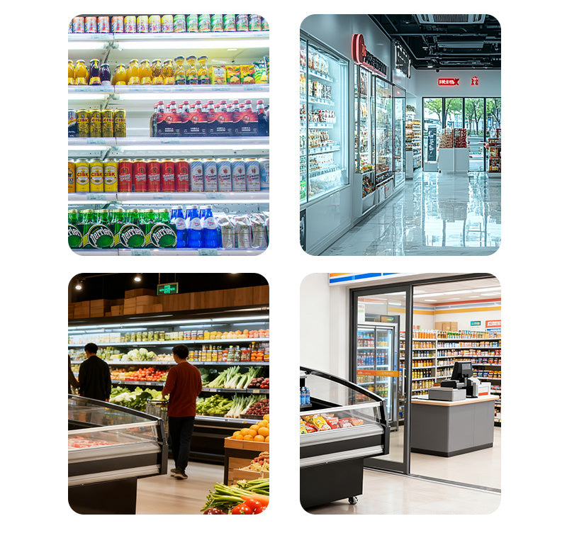 Supermarket Freezer XC-ZL Air Curtain Chiller Series - Plug-In Type