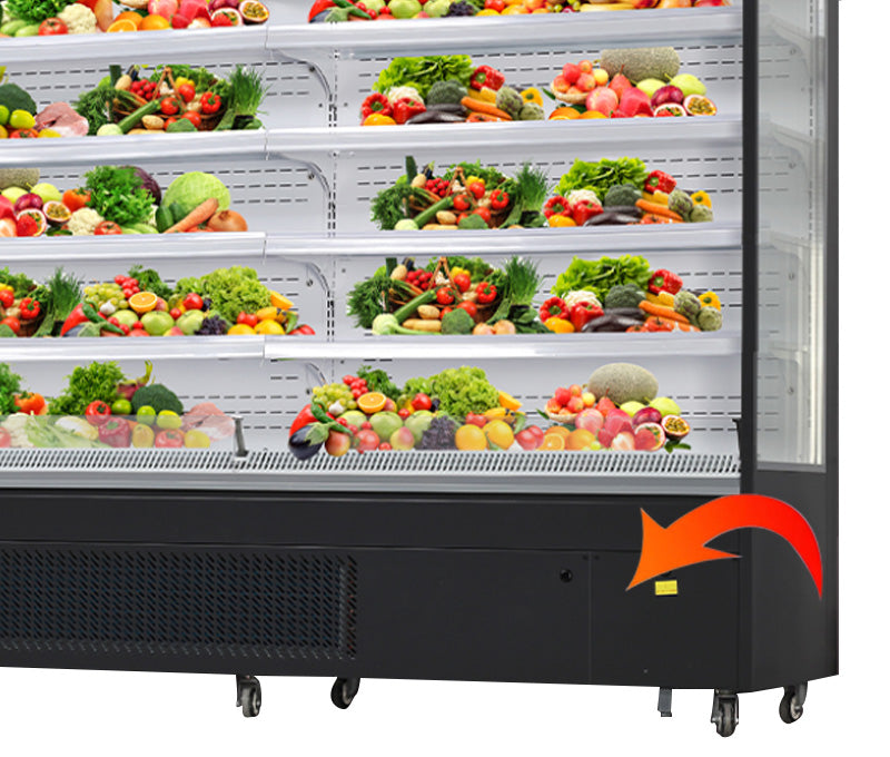 Supermarket Freezer XC-ZL Air Curtain Chiller Series - Plug-In Type