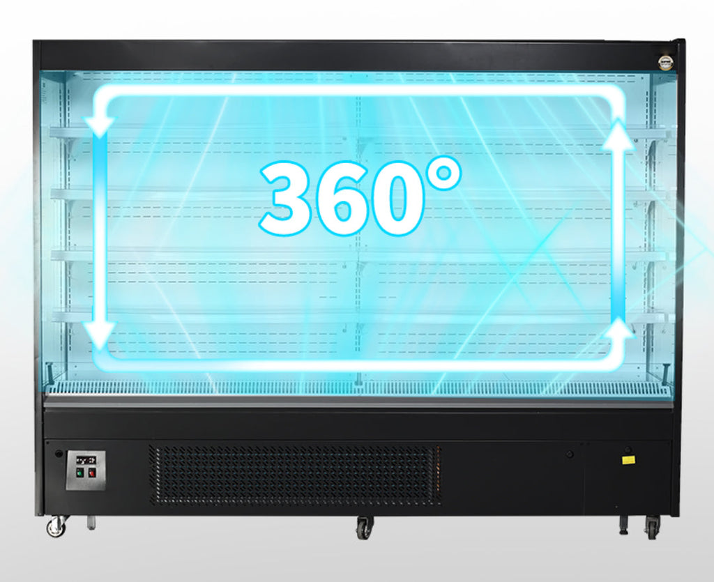 Supermarket Freezer XC-ZL Air Curtain Chiller Series - Plug-In Type