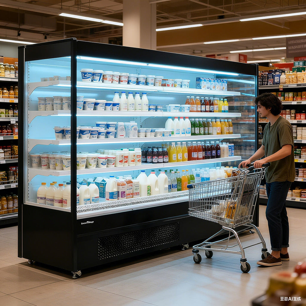 Supermarket Freezer XC-ZL Air Curtain Chiller Series - Plug-In Type