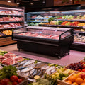 Horizontal Open-Top XC-ZXR Standard Refrigerator Ventilated Cooling Series - Plug-In/Remote