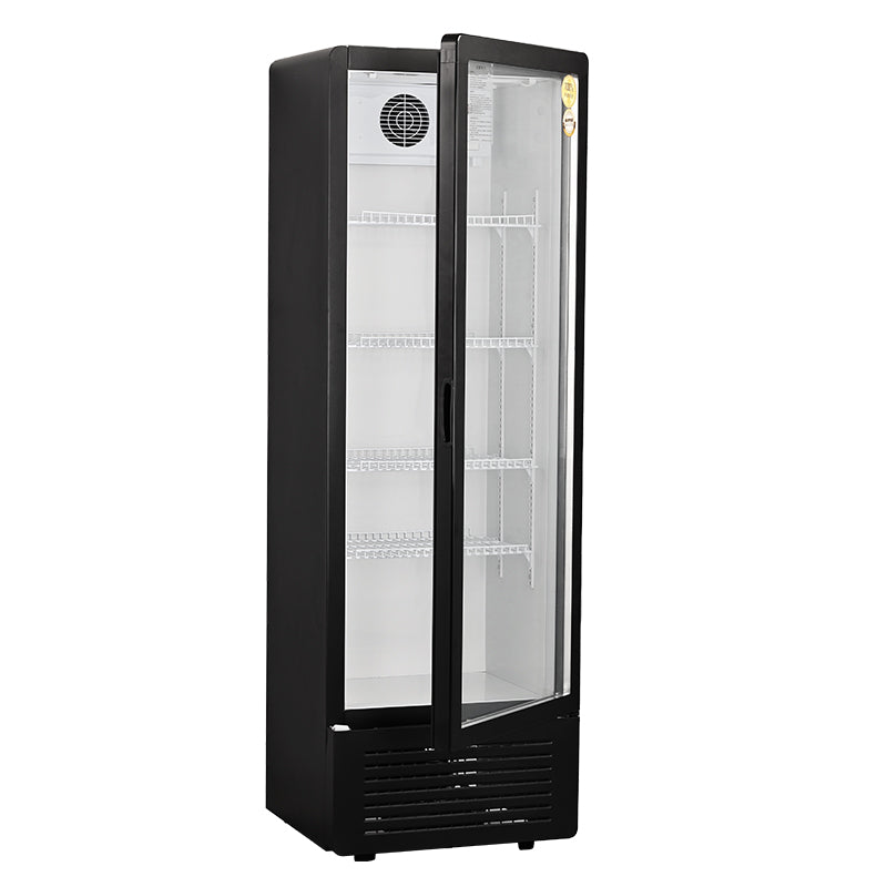 Upright Glass Door Showcase LC Static Cooling Refrigerator Series - Single Door (Flat Top)