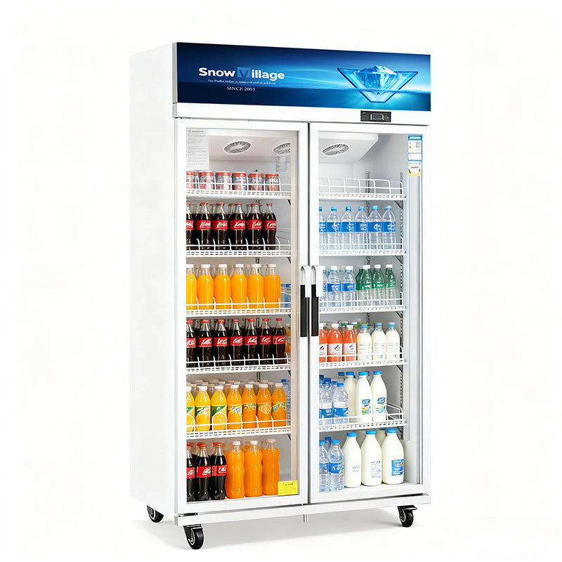 Upright Glass Door Showcase LC Standard Ventilated Cooling Refrigerator Series - 2/3 Doors